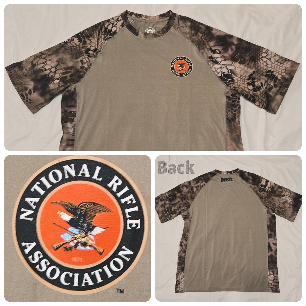 NRA Spandex & Polyester KRYPTEK HIGHLANDER T Shirt